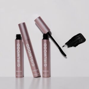 Термотуш для вій Girlwood у чорному і коричневому кольорах
